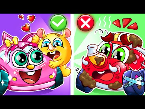 Car Wash Song | Wheels On The Bus | Animal Version + More Nursery Rhymes by Cars & Play