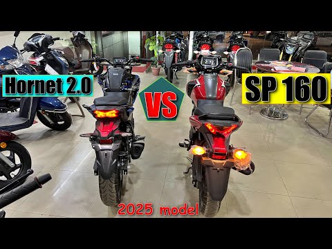 New Honda SP 160 OBD2B VS Honda Hornet 2 0 Which Is Best 2025