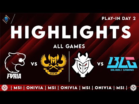 MSI Play-Ins Day 2 Highlights | ALL GAMES | MSI 2025 by Onivia