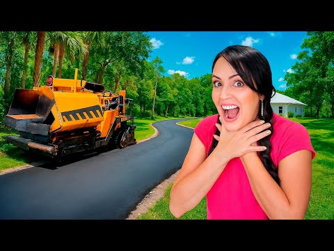Así Quedó la Calle Asfaltada Para Poner La Casa Rodante en La Finquita Bonita 😍 Sandra Cires Vlog