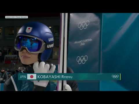 ミラノ・コルティナ五輪 いざ連覇へ！スキージャンプ男子ノーマルヒル　小林陵侑のトライアルジャンプ！
