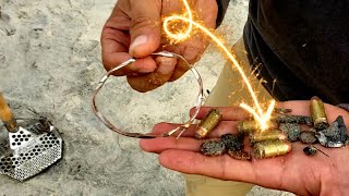 Que hacen estas BALAS EXPANSIVAS en la playa?