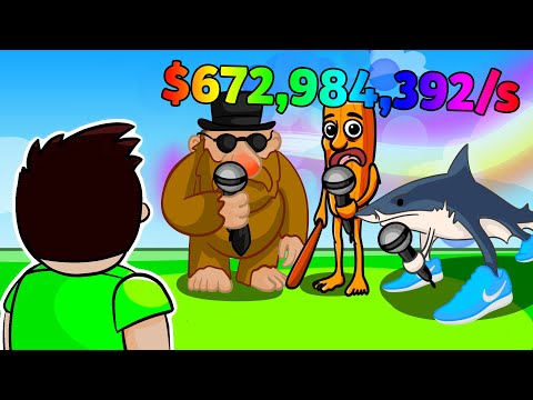 AHORA los BRAINROT CANTAN por DINERO en ROBLOX! (My Singing Brainrot)