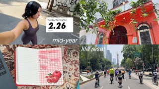 mid-year reset 💌 new goals, new routines & healthy habits