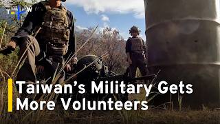 YouTube video thumbnail: Taiwan Reports More Than 5,000 Increase in Volunteer Military Personnel