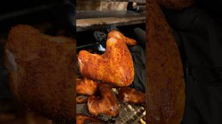 crispy buttery buffalo wings #bbqshorts