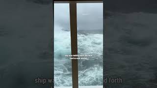 The North Sea in June - my first ocean cruise & this lasted 30 hours from Bergen Norway to London