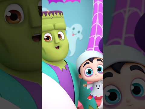 Assustador Espiar Um Boo Música de Halloween #Shorts #Music #Kids #Cartoon #Video #PeekABoo