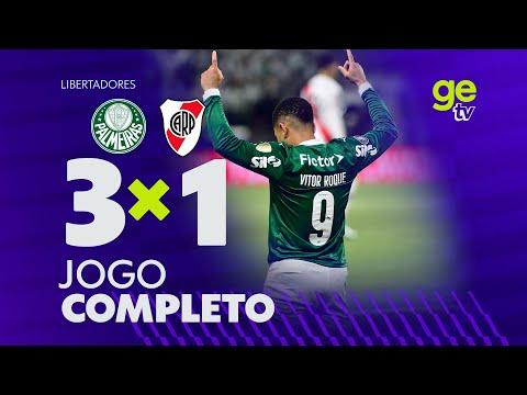 JOGO COMPLETO: PALMEIRAS X RIVER PLATE | QUARTAS DE FINAL LIBERTADORES | ge tv