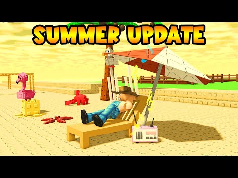 TODA LA SUMMER UPDATE de GROW A GARDEN de ROBLOX!!!