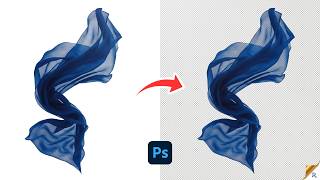 How to remove background from a transparent object