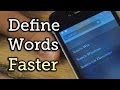 Spot Define Tweak for iOS