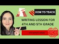 Teaching Writing Strategies and Tools