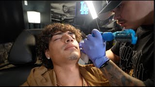 GETTING MY FACE TATT COVERED UP!!!