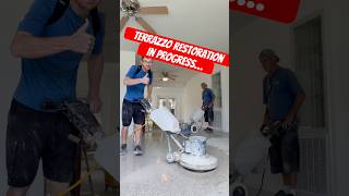 Another day another floor…#terrazzopolishing #terrazzo #cleaningmotivation