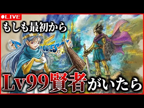 (データ消えた)もしも最初からレベル99の賢者がいたら【ドラクエ3 HD2Dリメイク】 ※ネタバレあり