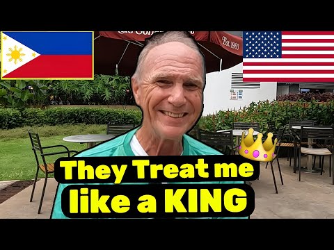 Filipina women treat me like A KING says retired American EXPAT in the Philippines