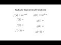 Exponential Functions and Their Properties