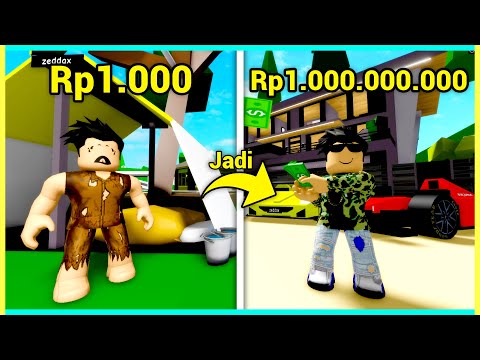 Mengubah Uang Rp.1.000/Seribu Menjadi Rp.1.000.000.000/1 Miliar (Roblox Brookhaven 🏡RP)