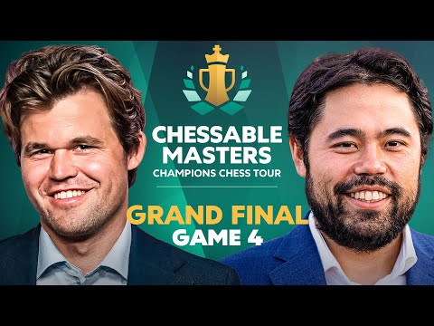 MAGNUS VS. HIKARU GRAND FINALS GAME 4 | CCT Chessable Masters 2025