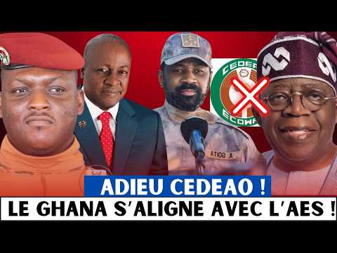 Le Ghana quitte la CEDEAO et s’aligne avec le Mali et l’AES !