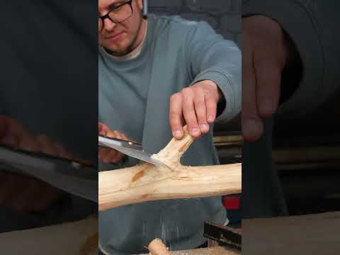 Huge Mallet From a Log