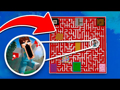 Construí un Laberinto TERRORÍFICO en Minecraft HARDCORE