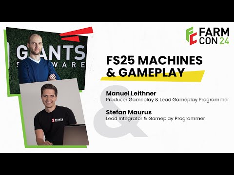 FS25: Gameplay & Machines Presentation (FarmCon)