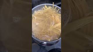 Chicken fettuccine Alfredo
