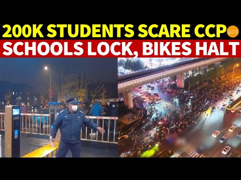 200,000 Students Scare CCP: Campuses Closed, Dorms Raided, Bike-Sharing Suspended