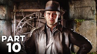 INDIANA JONES AND THE GREAT CIRCLE Walkthrough Gameplay Part 10 - GIANT SNAKE BOSS (FULL GAME)