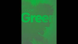 COLOR GREEN 🟢 #clip #film #colormood #movie #colors #filmtok #mashup #cinema