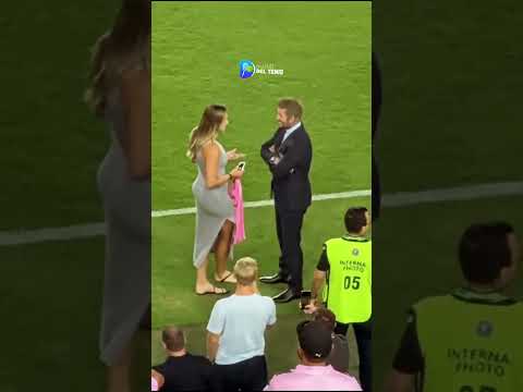 Aryna Sabalenka y David Beckham, de charla en Miami (馃摴 @aesports__ IG)