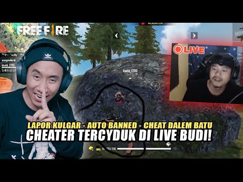 BUDI LAGI LIVE KETEMU CHEATER? AUTO BANNED!