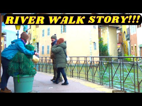 BUSHMAN PRANK RIVER WALK  SCARES GONE OVERBOARD