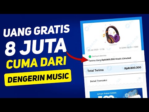 Dapat Uang 🤑 Cuma Dari Dengerin Musik Doang - Cara Menghasilkan Uang Dari Internet