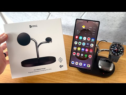Samsung's First Magnetic Wireless Charging Stand!