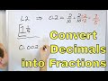 Converting Decimals to Fractions: Key Concepts and Techniques
