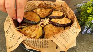 Nie wieder Auberginen frittieren! Ein einfaches und unglaublich leckeres Rezept!