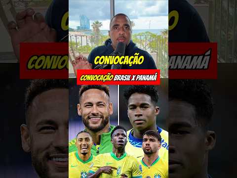 Convocação da seleção brasileira para o amistoso contra o Panamá!
