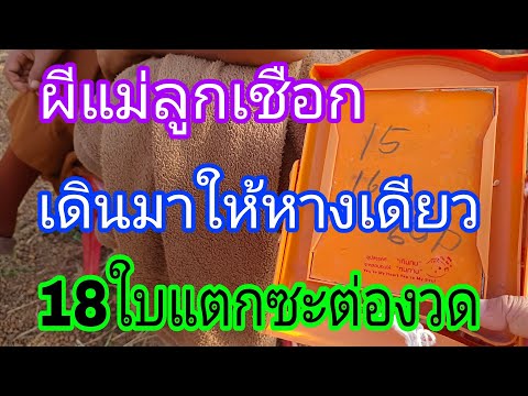 ผีแม่ลูกต่องวดทันทีปู่แก่นสิเลี้ยงผี17/1/68