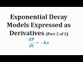 Understanding Decay Rate and Investment Growth