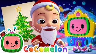 Ho Ho Ho! Merry Christmas Songs with JJ!🎅🏻 | CoComelon Animal Time | Animals for Kids