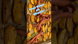 Potato Wedges mit Würstchen #pamperedchef #thermomix #selbstgemacht #kartoffel #shorts #wedges