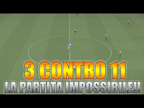 GIOCARE 3 CONTRO 11!! | LA PARTITA IMPOSSIBILE!! [By Giuse360]