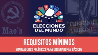 Requisitos mínimos