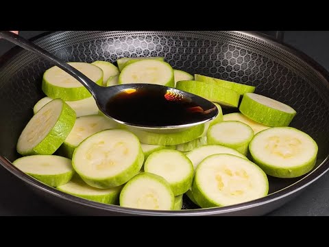 Dieses Zucchini-Rezept habe ich von einer koreanischen Großmutter gelernt! Gesund und Schnell!