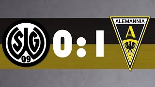 1. Spieltag; SG Wattenscheid 09 -  TSV Alemannia Aachen