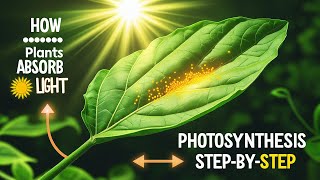 How Do Plants Absorb Light? Understanding Photosynthesis Step-by-Step | From Light to Food