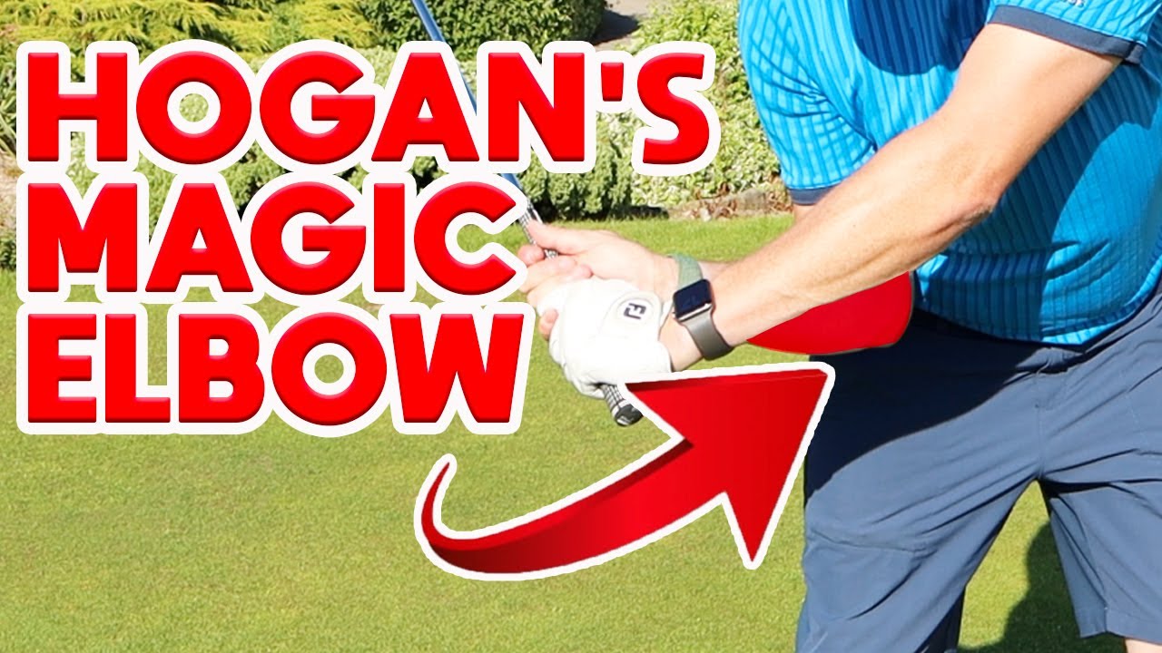 Hogan’s Magic Elbow TIP For Better Golf Swings￼